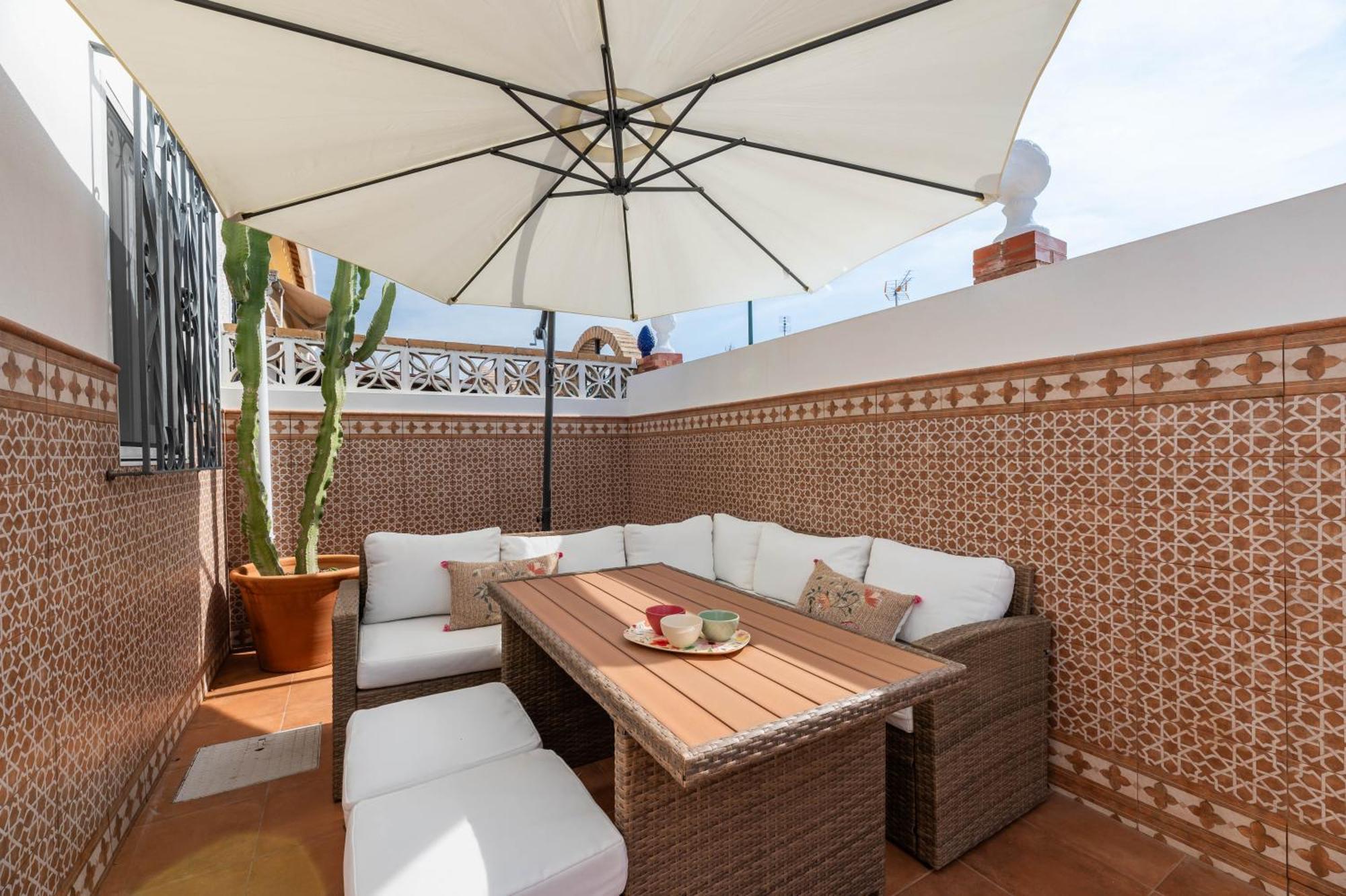 Casa Silvia - Piscina Y Playa Villa Málaga Exterior foto
